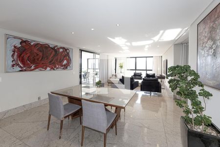 Sala de Jantar de casa de condomínio à venda com 4 quartos, 363m² em Jardim Serrano, Nova Lima