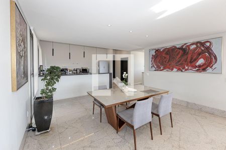 Sala de Jantar de casa de condomínio à venda com 4 quartos, 363m² em Jardim Serrano, Nova Lima