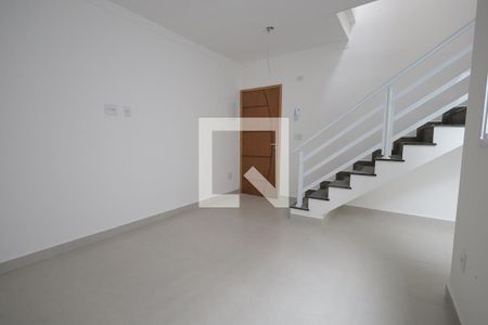 Sala de apartamento à venda com 2 quartos, 104m² em Vila Eldizia, Santo André