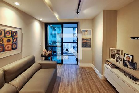 Sala de apartamento à venda com 3 quartos, 105m² em Vital Brasil, Niterói