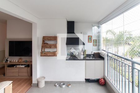 Varanda da Sala de apartamento para alugar com 3 quartos, 80m² em Vila Guilherme, São Paulo