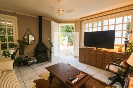 Sala de casa de condomínio à venda com 3 quartos, 238m² em Ipanema, Porto Alegre