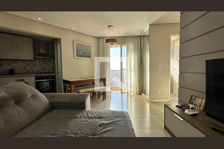 Sala de apartamento à venda com 2 quartos, 60m² em Jardim do Lago, Jundiaí