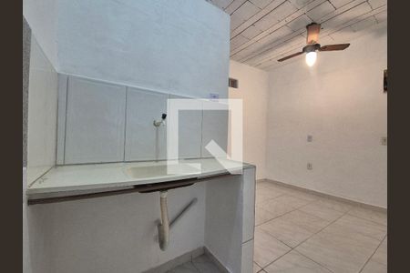 Cozinha de kitnet/studio para alugar com 1 quarto, 20m² em Barra da Tijuca, Rio de Janeiro