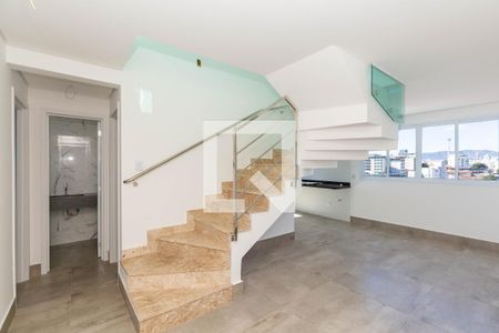 Sala de apartamento à venda com 3 quartos, 116m² em Minas Brasil, Belo Horizonte