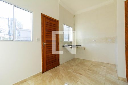 Sala/Cozinha de apartamento para alugar com 1 quarto, 31m² em Chácara Seis de Outubro, São Paulo
