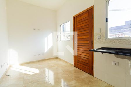 Sala/Cozinha de apartamento para alugar com 1 quarto, 31m² em Chácara Seis de Outubro, São Paulo
