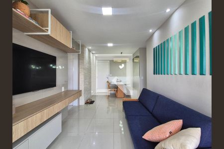 Sala de apartamento à venda com 2 quartos, 86m² em Barra da Tijuca, Rio de Janeiro