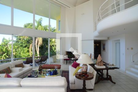 Sala de casa à venda com 4 quartos, 774m² em São Conrado, Rio de Janeiro