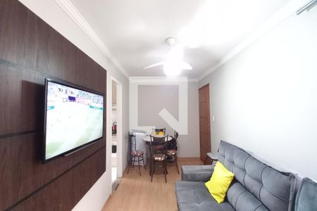 Sala de apartamento à venda com 3 quartos, 70m² em Jardim Aurelia, Campinas
