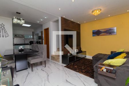 Sala de casa de condomínio à venda com 3 quartos, 179m² em Chácara Seis de Outubro, São Paulo