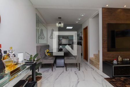 Sala de Jantar de casa de condomínio à venda com 3 quartos, 179m² em Chácara Seis de Outubro, São Paulo