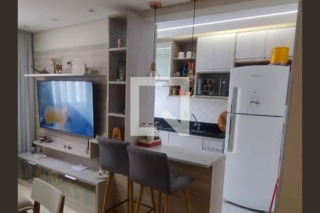 Sala/Cozinha de apartamento para alugar com 2 quartos, 44m² em Vila Cosmopolita, São Paulo