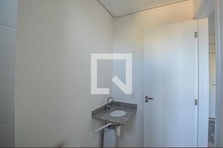 Banheiro de kitnet/studio à venda com 1 quarto, 25m² em Vila Campestre, São Bernardo do Campo