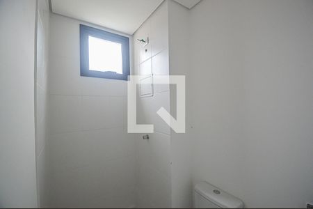 Banheiro de kitnet/studio à venda com 1 quarto, 26m² em Vila Campestre, São Bernardo do Campo