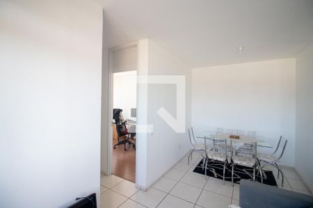 Sala de apartamento à venda com 2 quartos, 56m² em Jk, Contagem