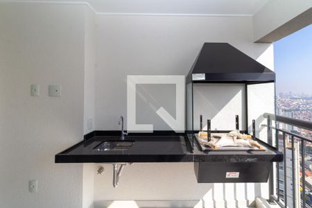 Varanda gourmet de apartamento para alugar com 2 quartos, 64m² em Vila Independencia, São Paulo