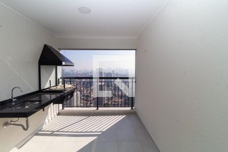 Varanda gourmet de apartamento para alugar com 2 quartos, 64m² em Vila Independencia, São Paulo