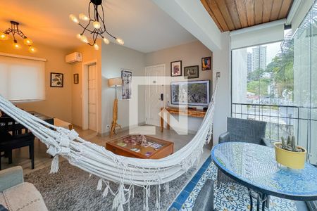 Varanda da Sala de apartamento para alugar com 2 quartos, 79m² em Vila da Saúde, São Paulo