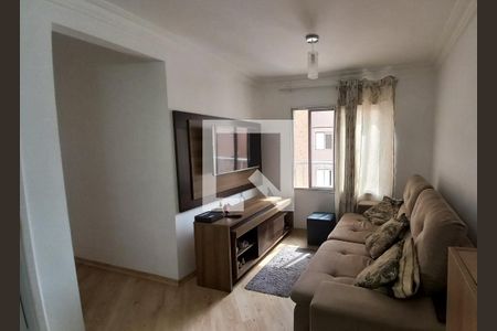 Sala de apartamento à venda com 2 quartos, 50m² em Parque Erasmo Assunção, Santo André