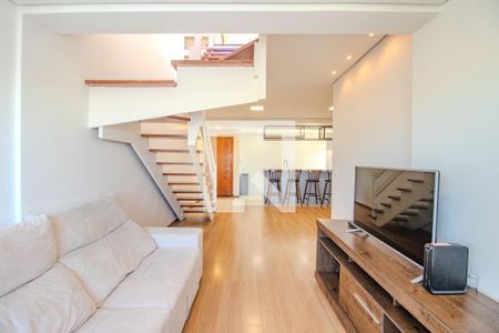 Sala de apartamento à venda com 3 quartos, 192m² em Chácara das Pedras, Porto Alegre