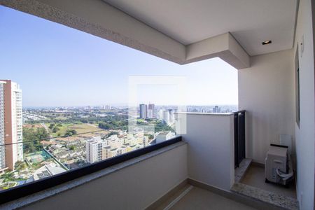 Varanda gourmet de apartamento para alugar com 1 quarto, 50m² em Parque Campolim, Sorocaba