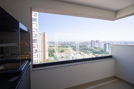 Varanda gourmet de apartamento para alugar com 1 quarto, 50m² em Parque Campolim, Sorocaba