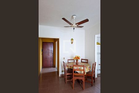 Sala de apartamento para alugar com 1 quarto, 50m² em Vila Caiçara, Praia Grande