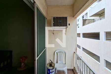 Sacada de apartamento para alugar com 1 quarto, 50m² em Vila Caiçara, Praia Grande