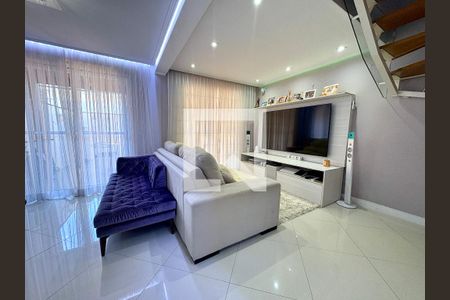 Sala de casa de condomínio à venda com 3 quartos, 95m² em Engordadouro, Jundiaí