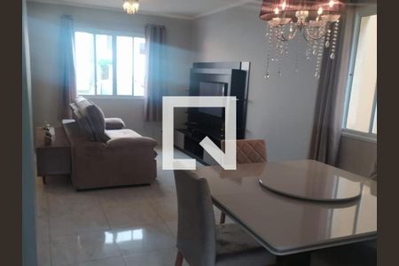 Sala de casa para alugar com 3 quartos, 117m² em Paisagem Renoir, Cotia