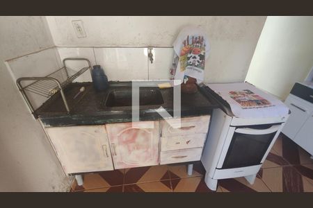 Cozinha de kitnet/studio à venda com 1 quarto, 30m² em Ressaca, Contagem