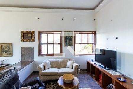 Sala de casa de condomínio para alugar com 5 quartos, 900m² em Jardim Passargada I, Cotia