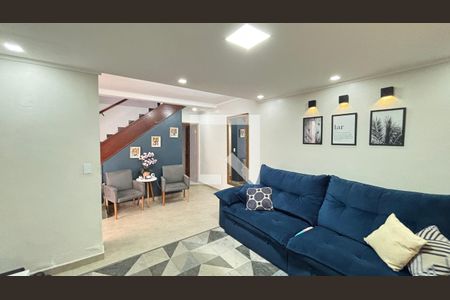 Sala de casa à venda com 3 quartos, 200m² em Jardim Ana Maria, Santo André