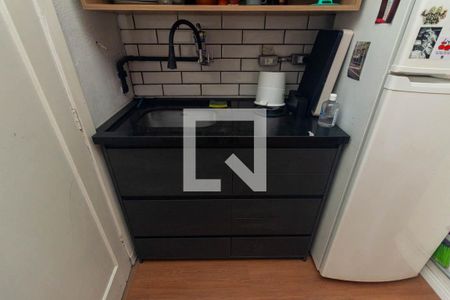 Cozinha de kitnet/studio à venda com 1 quarto, 25m² em Higienópolis, São Paulo