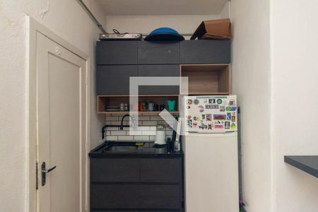 Cozinha de kitnet/studio à venda com 1 quarto, 25m² em Higienópolis, São Paulo