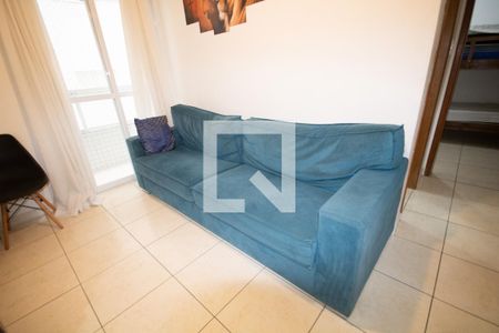 Sala/Cozinha de apartamento para alugar com 1 quarto, 42m² em Nova Mirim, Praia Grande