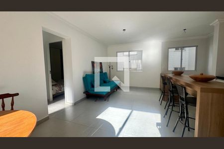 Sala de apartamento à venda com 2 quartos, 65m² em Fernão Dias, Belo Horizonte