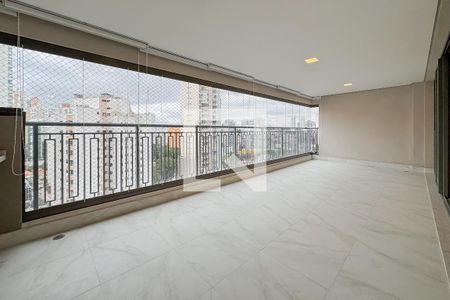 Varanda gourmet de apartamento à venda com 3 quartos, 144m² em Jardim Aurelia, São Paulo