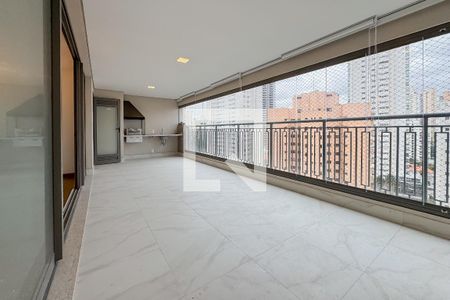 Varanda gourmet de apartamento à venda com 3 quartos, 144m² em Jardim Aurelia, São Paulo