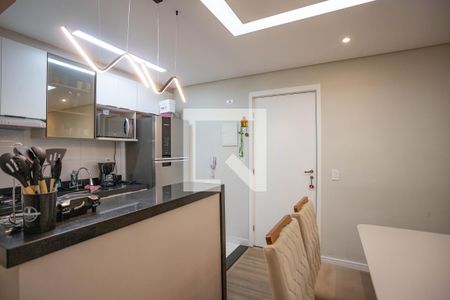Sala de apartamento à venda com 2 quartos, 43m² em Piraporinha, Diadema