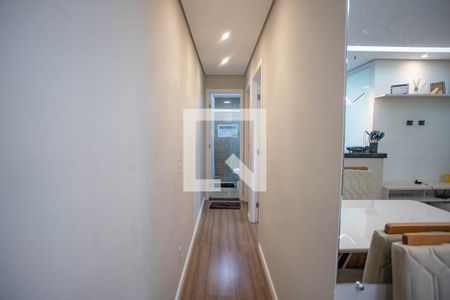 Corredor de apartamento à venda com 2 quartos, 43m² em Piraporinha, Diadema