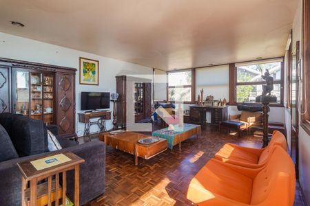 Sala de casa de condomínio à venda com 4 quartos, 400m² em Santa Tereza, Porto Alegre