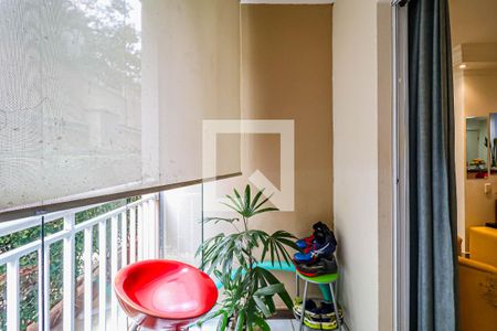 Varanda de apartamento à venda com 2 quartos, 71m² em Vila Nova Alba, São Paulo