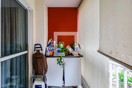 Varanda de apartamento à venda com 2 quartos, 71m² em Vila Nova Alba, São Paulo