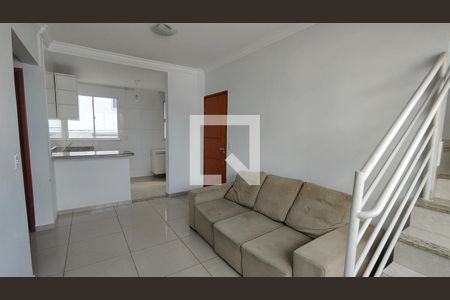 Sala de apartamento à venda com 2 quartos, 120m² em Cabral, Contagem