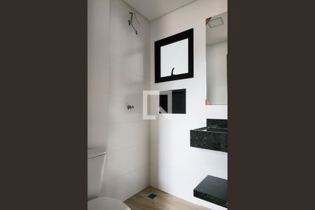 Banheiro de kitnet/studio para alugar com 1 quarto, 28m² em Jardim do Mar, São Bernardo do Campo