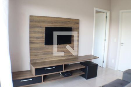 Sala de apartamento para alugar com 1 quarto, 50m² em Residencial Tambore Iii, Santana de Parnaíba