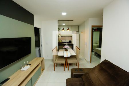 Sala de apartamento à venda com 2 quartos, 56m² em Santa Maria, Contagem