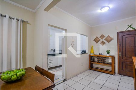 Sala de apartamento para alugar com 3 quartos, 84m² em Vila Alzira, Santo André